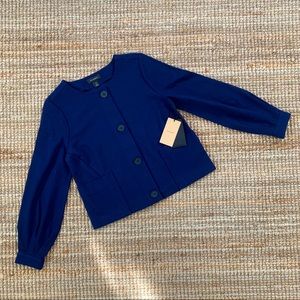 *HALOGEN* Navy Blue Cardigan Top